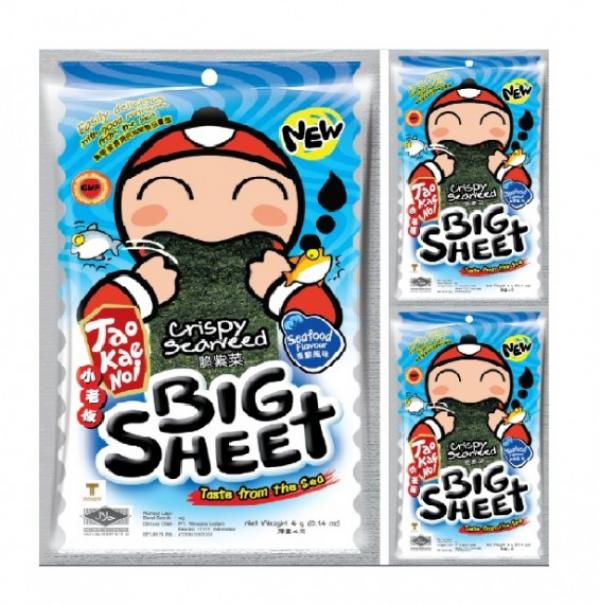 Rong Biển Big Bang 6g Tảo Kae Noi Thái Lan Set 12 Lá