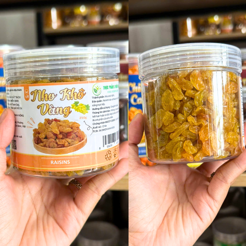 Nho Kho Vang Chile 250g