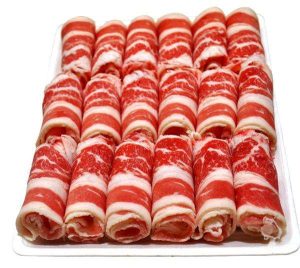 Ba chỉ cuộn bò Mỹ