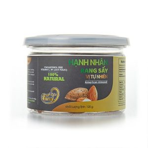 hạnh nhân rang xay