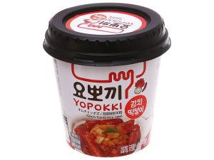 Bánh gạo Hàn Quốc sốt kim chi Yopokki Tokbokki vị kim chi