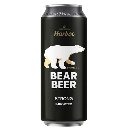 Bia Gấu Bear Beer Strong Imported 7.7% Đức, Lốc 6 Lon 500ml