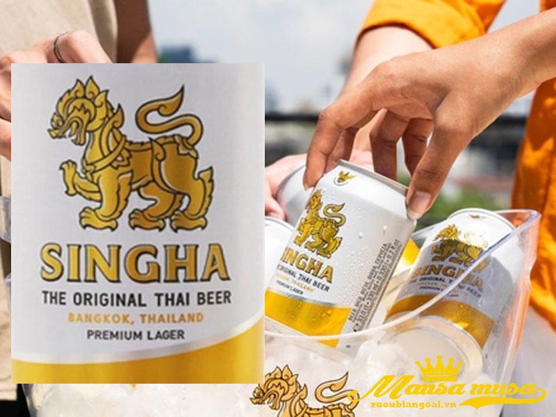 Bia Thái Singha 5 Lốc 6 Lon 330ml