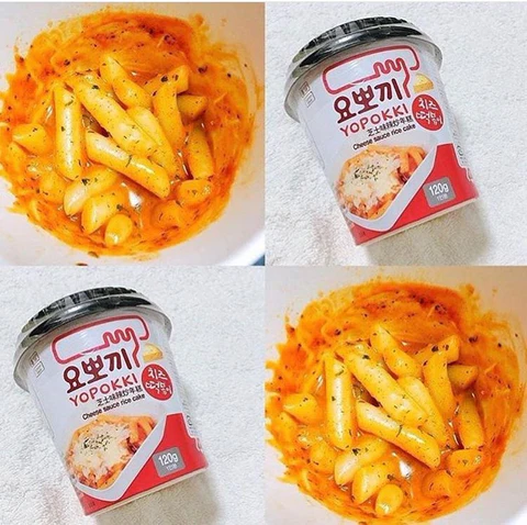 Bánh Gạo Hàn Quốc Sốt Kim Chi Yopokki Tokbokki Vị Phô Mai