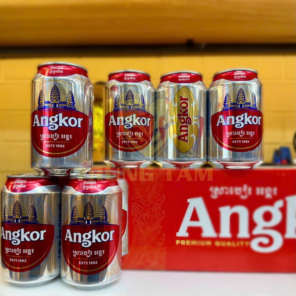 Bia Ankor Campodia 5 Lốc 6 Lon 330ml