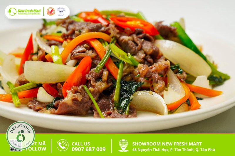 Ba chỉ bò Mỹ nấu món gì - 5 món hợp nhất với ba chỉ bò Mỹ