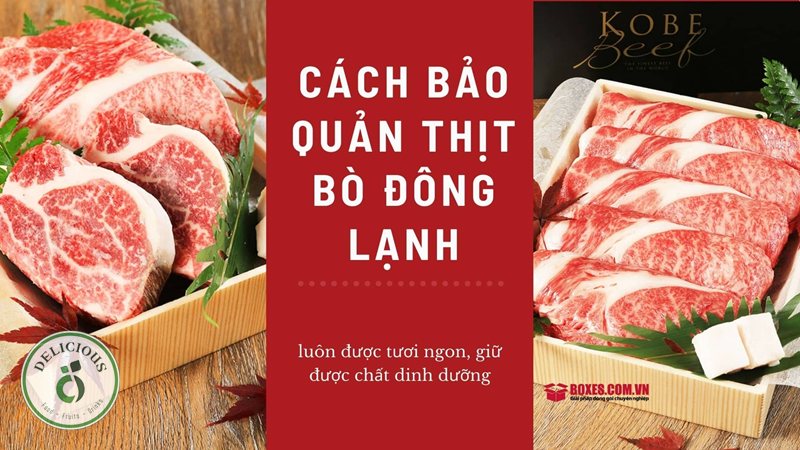 Bảo quản thịt bò đông lạnh - Bước 3: Ghi ngày và xếp theo vào trước ra trước
