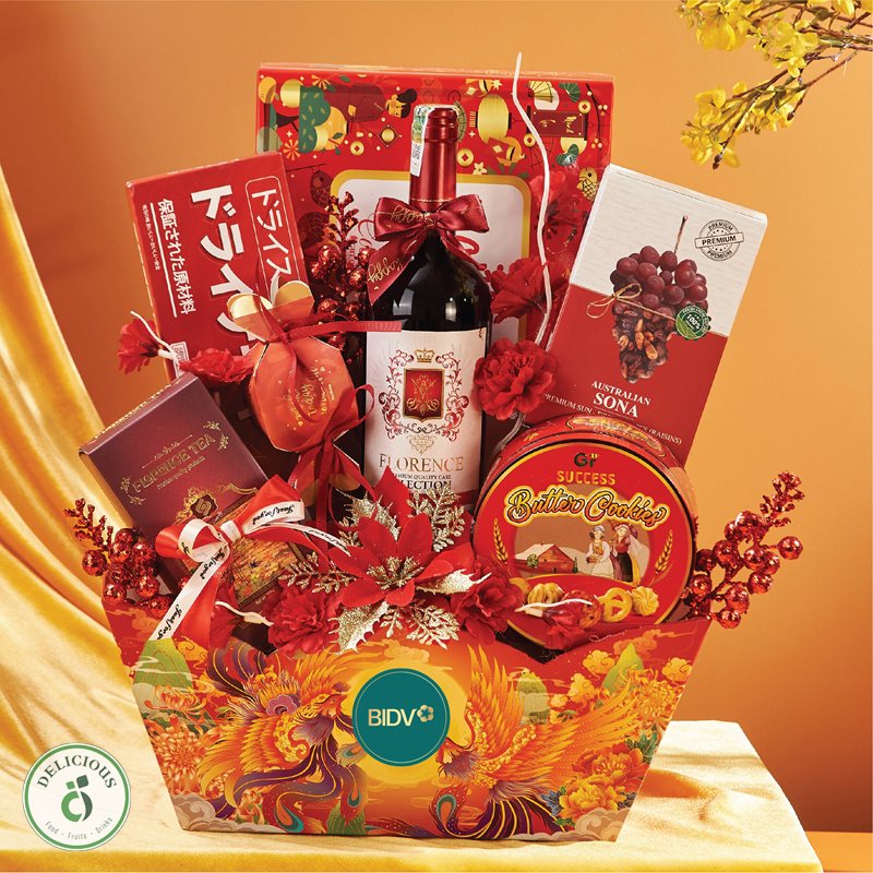 Giỏ quà Trung thu doanh nghiệp - Giỏ tặng khách hàng: hình thức là một phần thông điệp Giỏ quà Trung thu doanh nghiệp - Giỏ tặng khách hàng: hình thức là một phần thông điệp