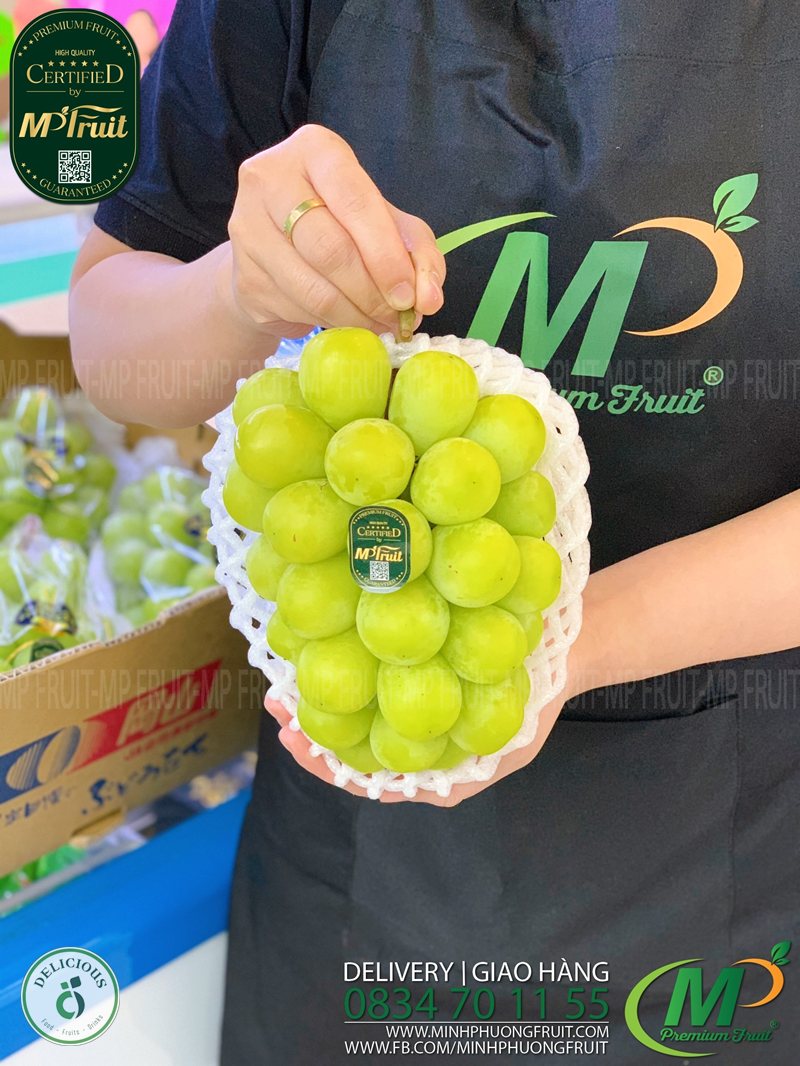 Nho mẫu đơn giá bao nhiêu - Size chùm, độ tuyển và loại hàng Nho mẫu đơn giá bao nhiêu - Size chùm, độ tuyển và loại hàng