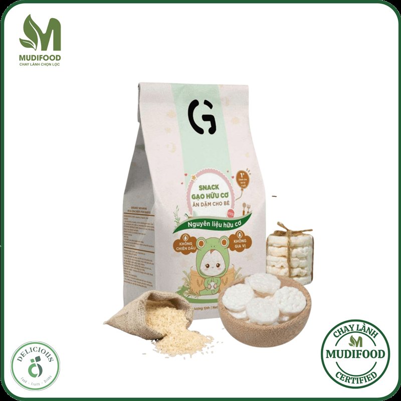 Snack cho bé - Kết cấu tan trong miệng là tiêu chí số một