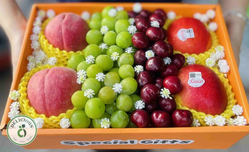 Trái cây nhập khẩu Trung thu - Nhóm đang chính vụ quanh rằm tháng 8